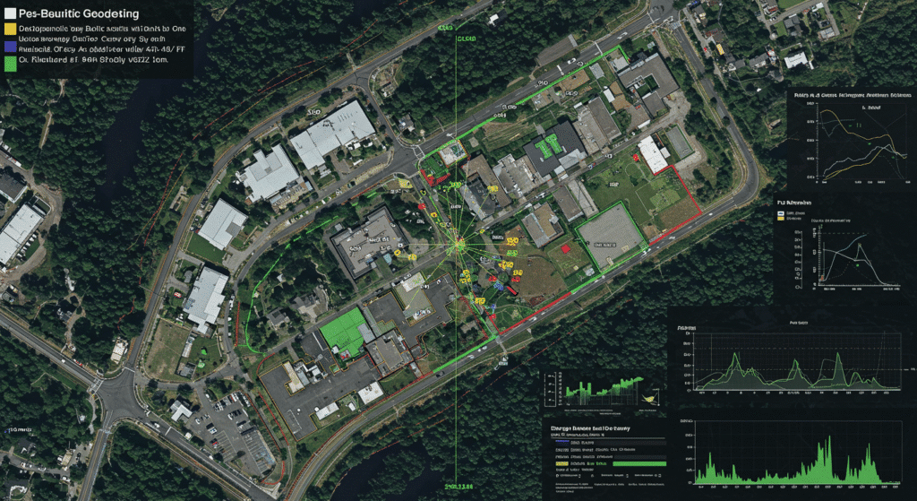 Геодезическое сопровождение строительства Заокский