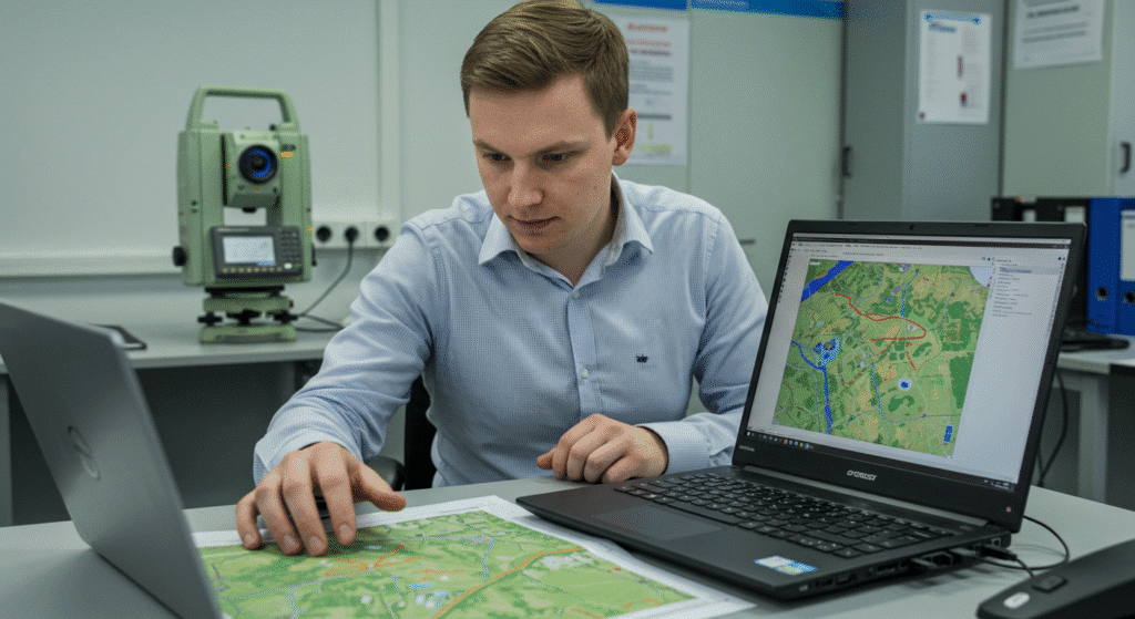 геодезист Заокский, выгоды местного инженер